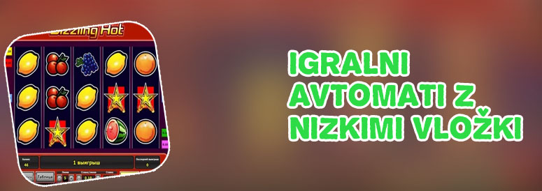 Igralni avtomati z nizkimi vložki legalno